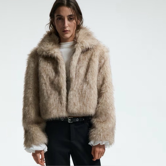 H&M Jackets & Blazers - H&M Women’s Faux Fur Coat